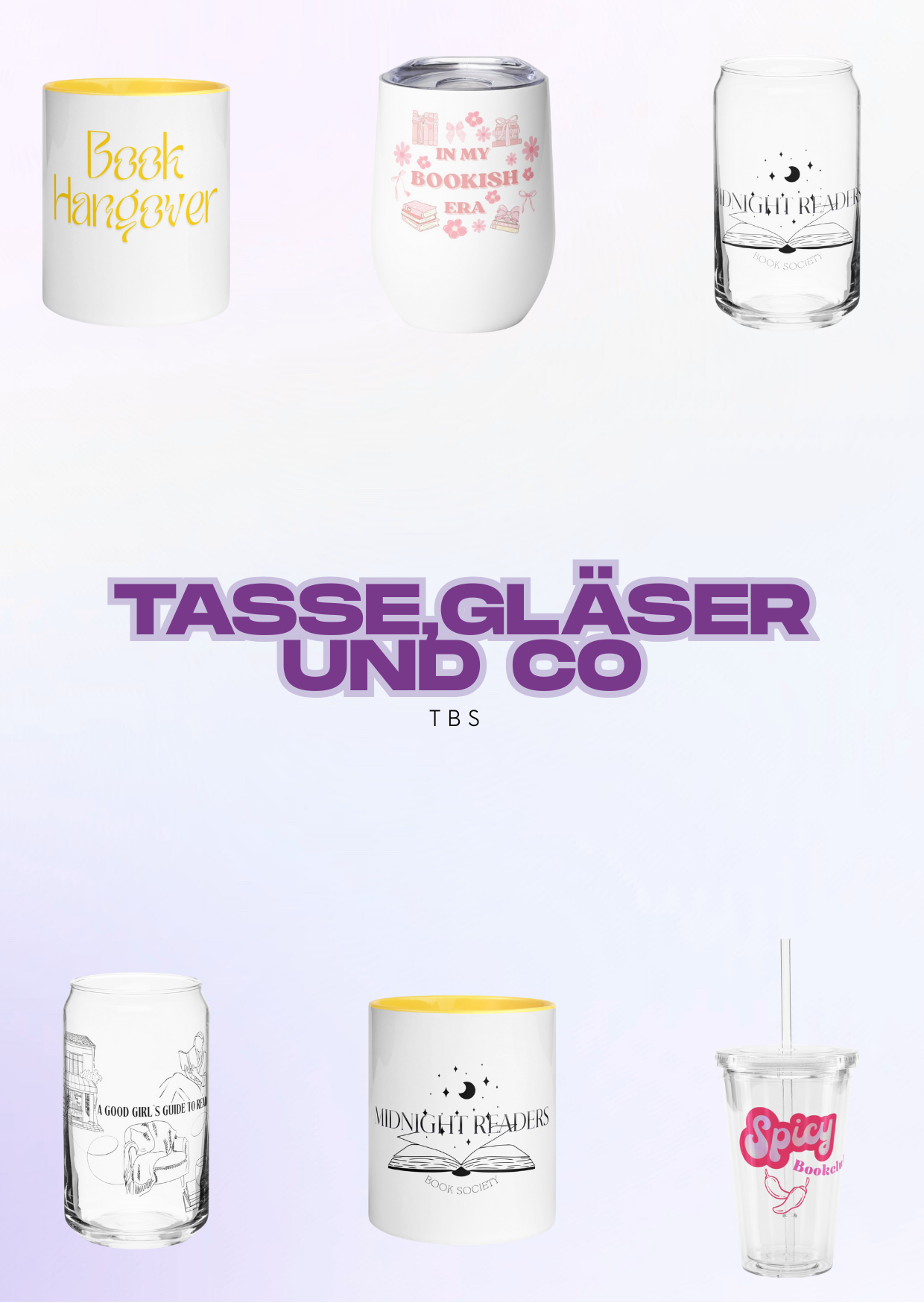 Tassen, Gläser und co